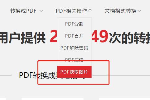 分享一个在线获取PDF图片的方法